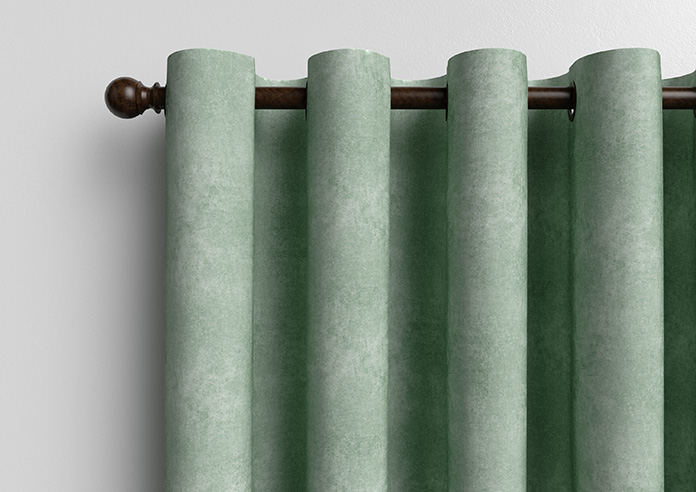 Florence Faux Suede, Light Jade - Made to Measure Curtains - Image 13